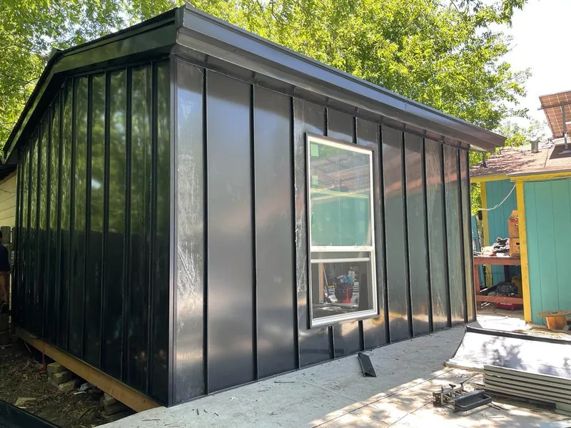 Black standing seam metal wall panels for Roof Inspection in Prescott Valley